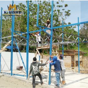 Waterproof Sandwich Panel Container House Portable Site Prefabricated Building