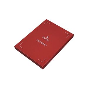 Luxury Ivory Board Lift Off Lid Box With FSC ISO Certification