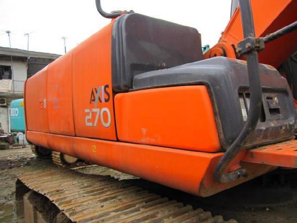 27T weight Used Crawler Excavator Hitachi ZX270 ISUZU AA-6BGI engine with Original Paint