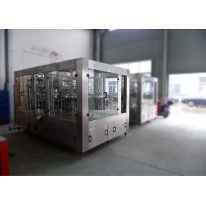 Sus304 Material Carbonated Drink Filling Machine Durable 12 Mouths Warranty