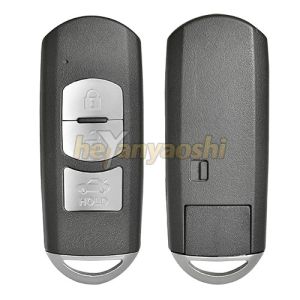 Wholesale Mazda 3 Buttons Smart Key Shell with Emergency Key Insert from china suppliers