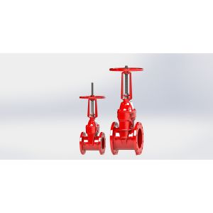 UL FM Gate Valve Outside Screw Yoke Type For Fire Protection Service