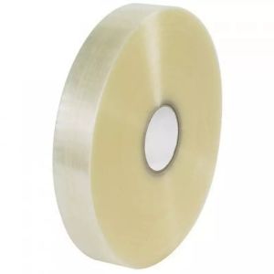 Clear Bopp Tape 1000m 500m Transparent Yellowish Tan Color Bopp Packing Adhesive