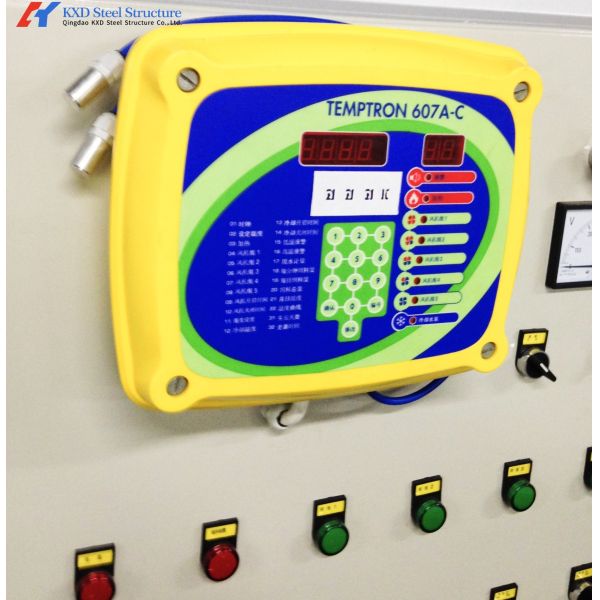 Quality Easy Operate Poultry Environment Control System Poultry Shed Steel Structure for sale