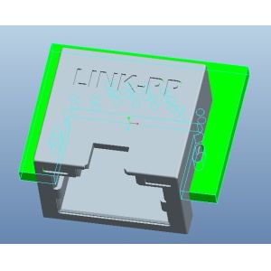LPJE4715BGNL Low-Profile RJ45 Jack 8P8C Thru Hole PCB Mounting