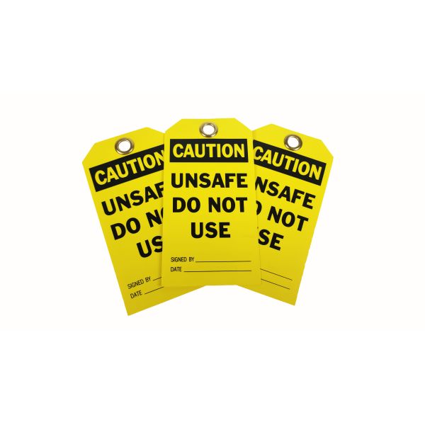 Custom Design Plastic Safety Tag for High Performance Solutions
