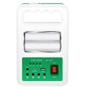 Wholesale Portable Solar Power Bank Panel 2 LED Lamp with USB Cable Battery Charger Emergency Lighting System from china suppliers