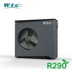 Wotech CE Certificate Air Source Heat Pump 12kw R290 Three Phase Inverter