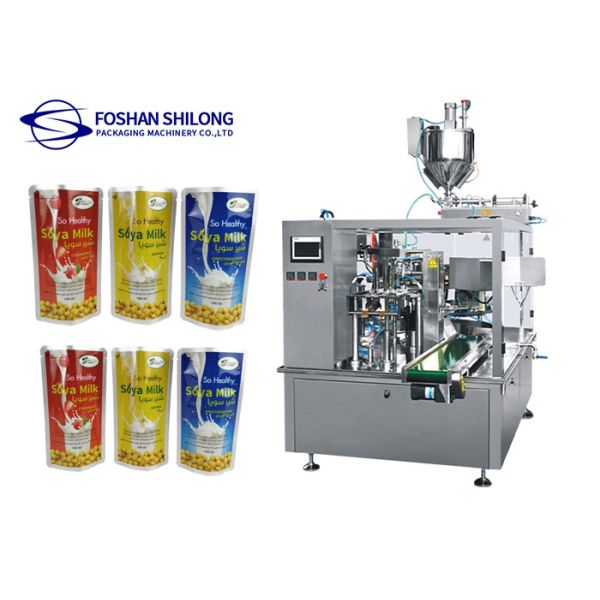 Quality 2.5KW Liquid Soap Doypack Filling Packing Machine for sale