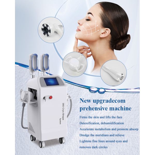 Weight Loss Multifunction Cryolipolysis Machine , 5 In 1 Cavitation Slimming Machine