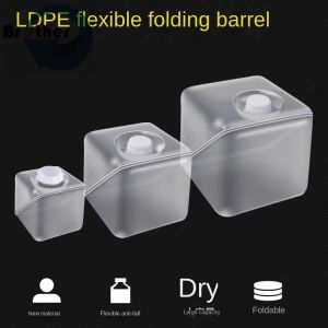 5L Cubitainer with Handle Soft Collapsible Plastic Liquid Container LDPE Outdoor