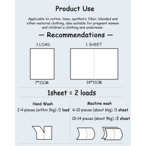 High Foam Eco Friendly Laundry Sheets High Efficiency For Deep Cleaning
