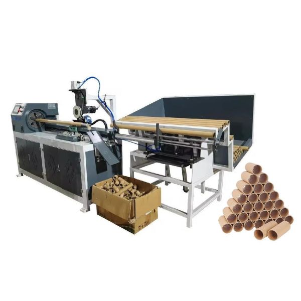 Industrial Elegance Fully Automatic Paper Core Cutting Machine with Servo Motor