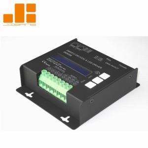 Wholesale LCD Display Black 4CH DMX Decoder With Micro - Computer Control Technology from china suppliers