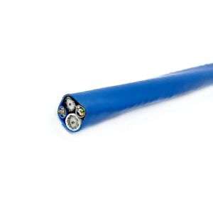 RG6U+CAT5E 75 Ohm Coaxial Cable 4 Core Complex With Lan Cable CATV CCTV