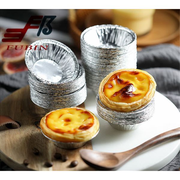 Quality Fubin Aluminium Foil Baking Tray Round Shape Party Used for sale
