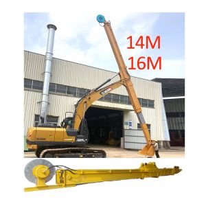 LG700 BS900 Excavator Telescopic Arm For Narrow Deep Digging Construction