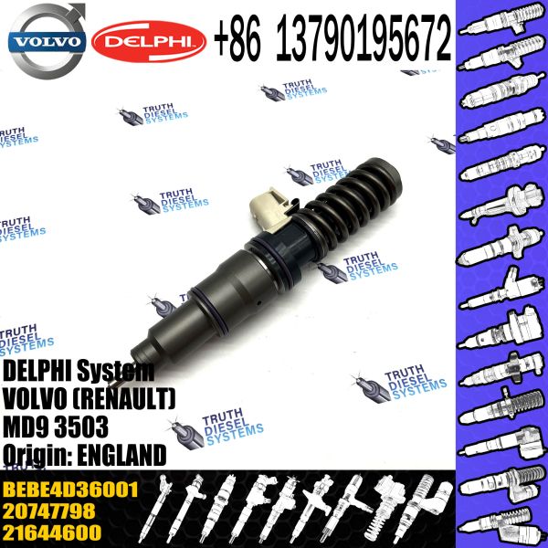 New Diesel Fuel Injector 21582098 BEBE4D36001 EBE4D41001 20965224 21582098 B for VOL
