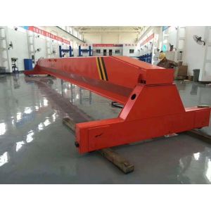 7.5 Ton Single Girder Overhead Crane 6m Pendant Line Controls With Rope Hoist