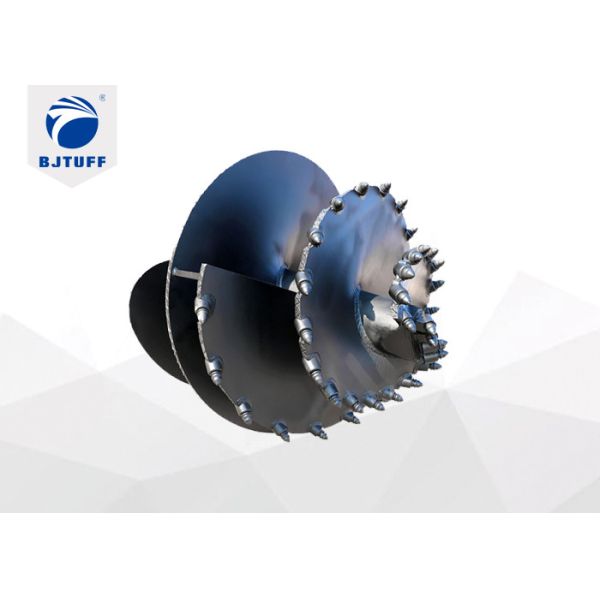 Quality Dia 160cm Conical Rock Drilling Auger With Round Shank Chisel for sale