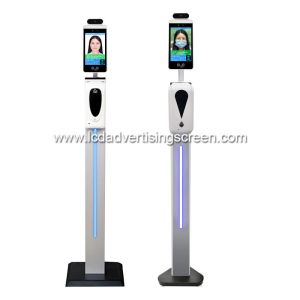 Face Recognition Attendance and Detection Infrared Temperature 8 Inch Screen