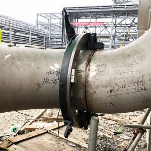18"–24" Split Frame Pipe Cutting Machine for Precision Cold Cutting Pipeline