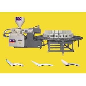 High Heels Shoes Sole Rotary Injection Molding Machine PP Material