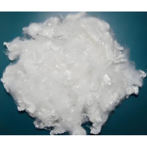 GRS Certified 2D 38MM Semi Dull Recycled Polyester Staple Fiber For Packaging