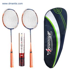 Graphite Full Carbon Fiber Badminton Racket Teniosn 22-35lbs