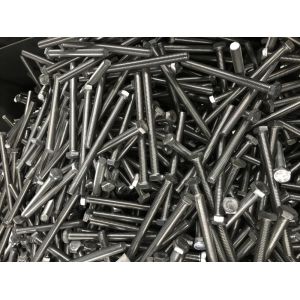 304L/316L SS Hex Bolt And Nut Sizes M12 for Fluid pipe