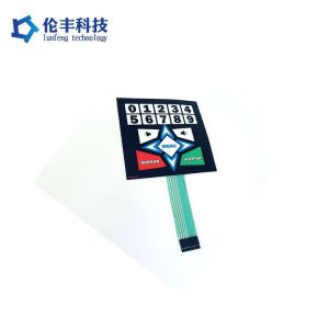 Wholesale Driver Voltage 3v Flat Membrane Switch Designed to Operate Within Minus 20 to Plus 80 Degrees Celsius Temperature Range from china suppliers