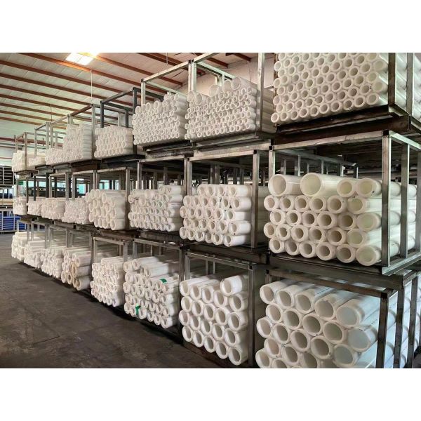 Customized Hard Plastic Nylon 66 Round Bar Rods Tube PA6 MoS2