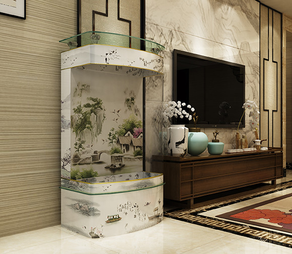 arch face aquarium, fish tank, custom made according to your sizes, factory