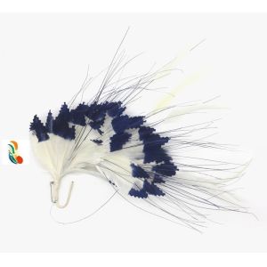 Party Decoration Feather Headwear Zig Zag Goose Feather Flower Mount Event Party
