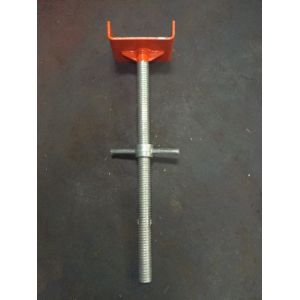 Powder Coating Adjustable Jack Base For Scaffolding Tower