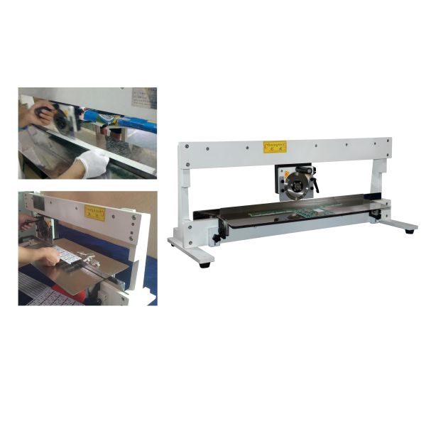 Quality PCB Separator For Mobile Electronics With Steel Linear And Circular Blades for sale