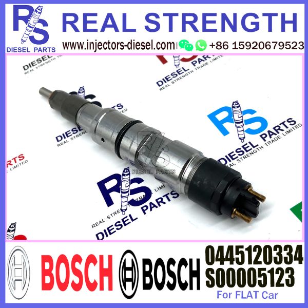 0445120334 S00005123 0445120352 Common Rail Injector For FIAT Diesel Fuel Injector 0445120334