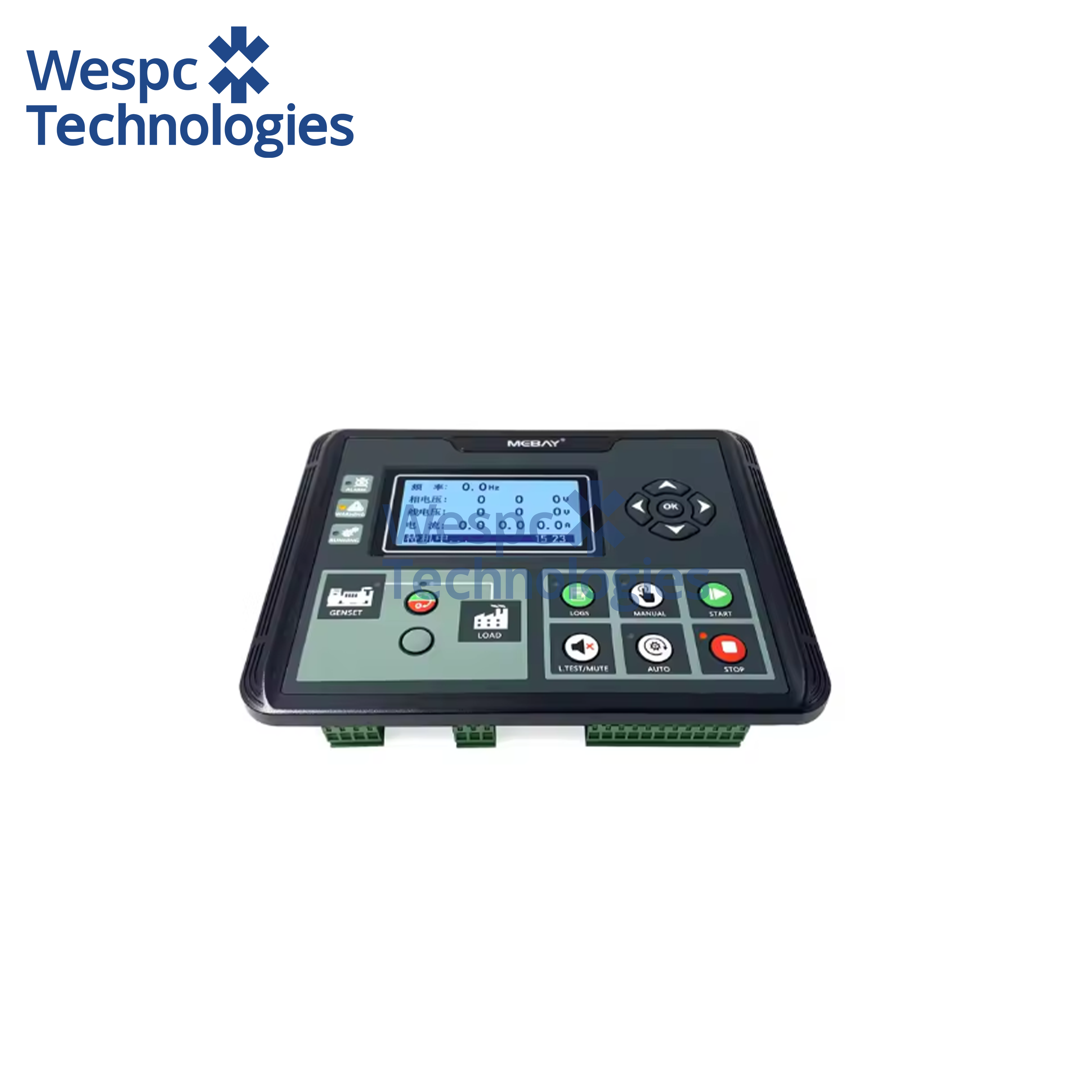 WESPC Orignal DC52DR MK3 Genuine Diesel Generator Set Controller Control Panel