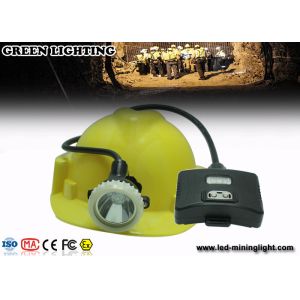 High Power 10000 Lux Superbirght Led Miners Lights / Mining Hard Hat Lights