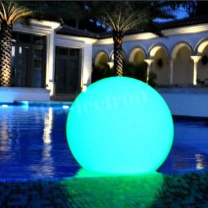 Rechargeable Swimming Pool Floating Ball Lights IP65 Waterproof