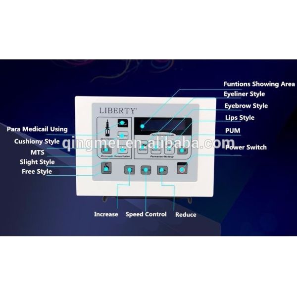 Taiwan Liberty Rotary Multifunctional Professional Digital Semi Permanent Makeup Machine Control Tattoo Device
