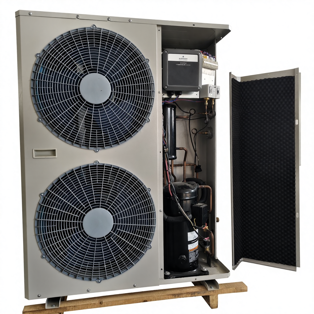 Portable Integrated Refrigeration Unit with Bristol Compressor for Cold Storage and Refrigeration Equipment Installation