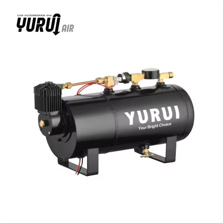 YURUI YF8006 12V Air Suspension Pump 140PSI Dual Cylinder