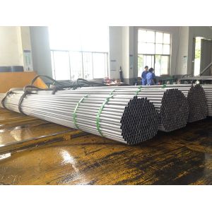 Bright Black Color Round Seamless Hydraulic Tubing , High Precision Seamless