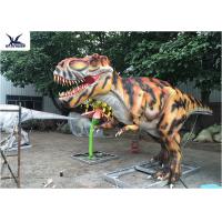 China Giant Lifelike Animatronic Outdoor Dinosaur Foreleg Movement / Simulation Roar for sale