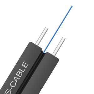 GJXFH 1 2 4 Core ftth drop cable G652d G657A1 G657A2 SM Indoor Fiber Optic Drop