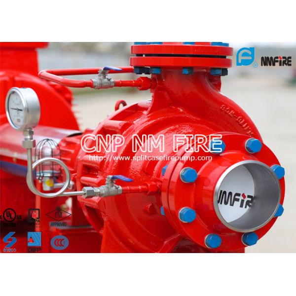 NFPA20 UL Listed 200gpm Electric Fire Water Pump Set , Single Stage Fire Fighter