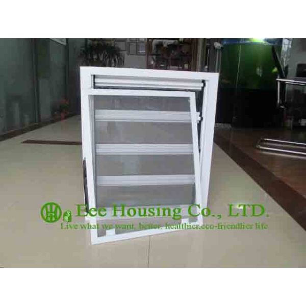 Hurricane-proof Aluminum Glass Louvered windows With Removable Screen,Jalousie louvre