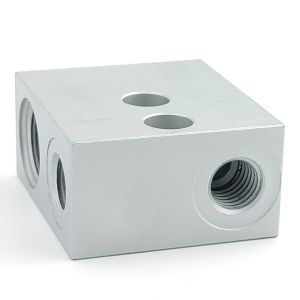 Custom Precision Machined Valve Blocks for Industrial Automation Needs