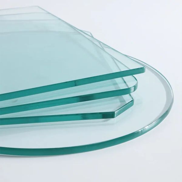 Solid Structure Customised Fire Processed Tempered Reflective Glass for Cabinet Tablet